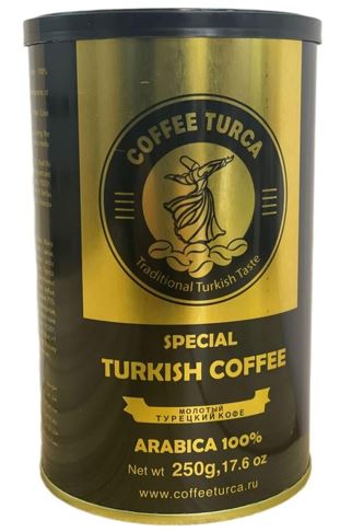 Кофе молотый Турка Спешл 100% арабика 250г ж/б