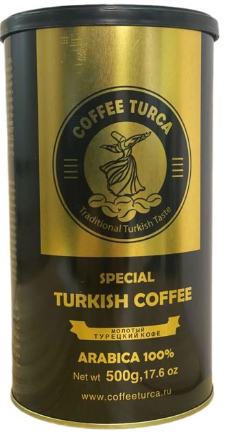 Кофе молотый Турка Спешл 100% арабика 500г ж/б